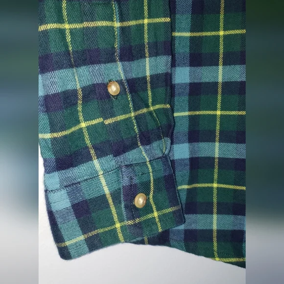 Vineyard Vines | Stretch Flannel Plaid Shirt - Picture 4 of 6